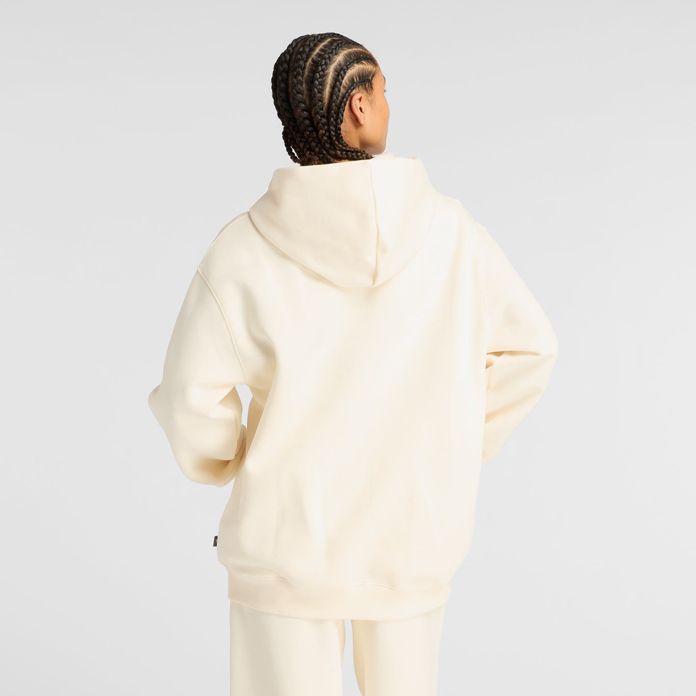 W Linear Heritage Fleece Long Hoodie