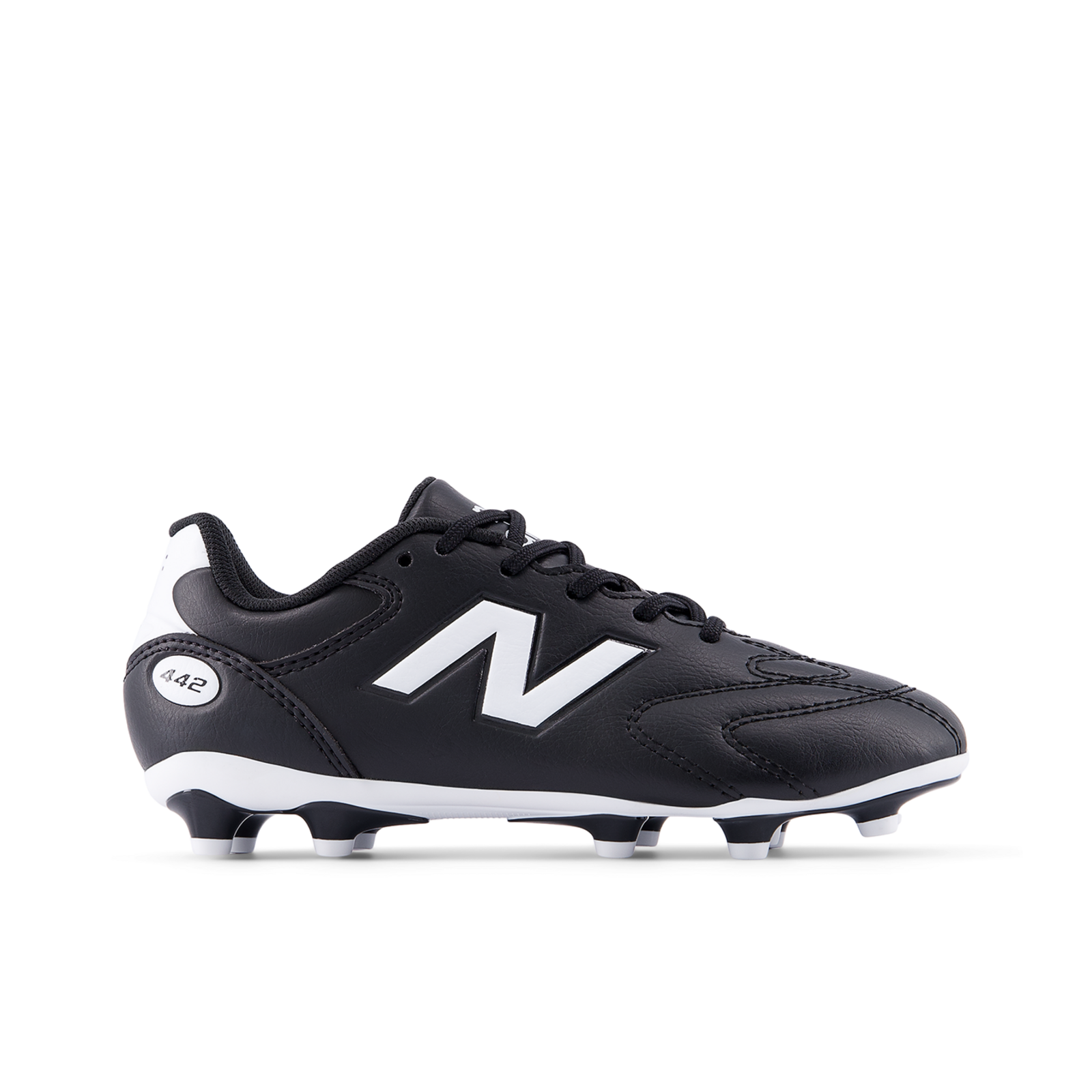 New Balance Y 442 Team Jnr FG v3 Nockenschuhe in SCHWARZ