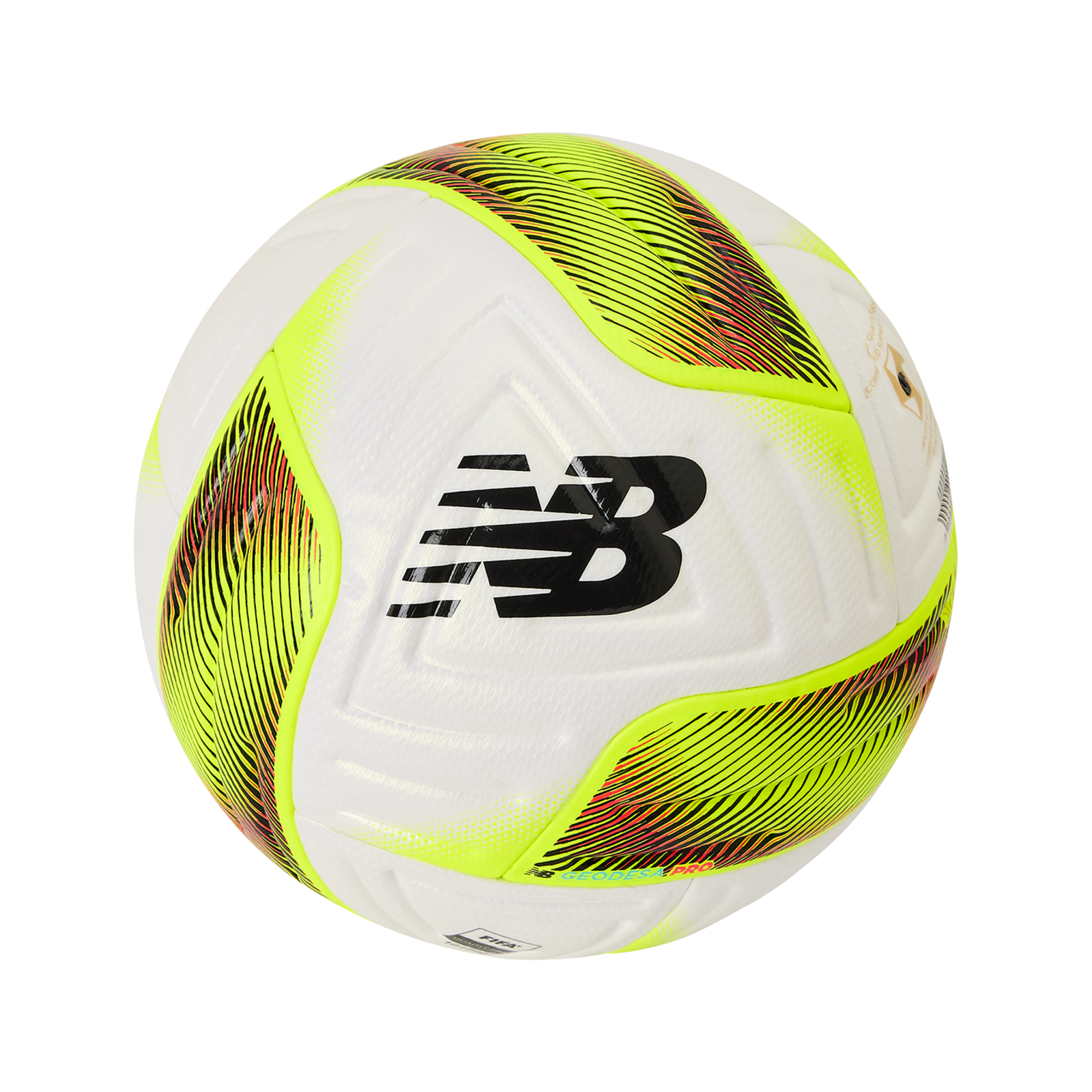 New Balance Geodesa Pro Football - FIFA Quality Pro - Size 5 in WEISS