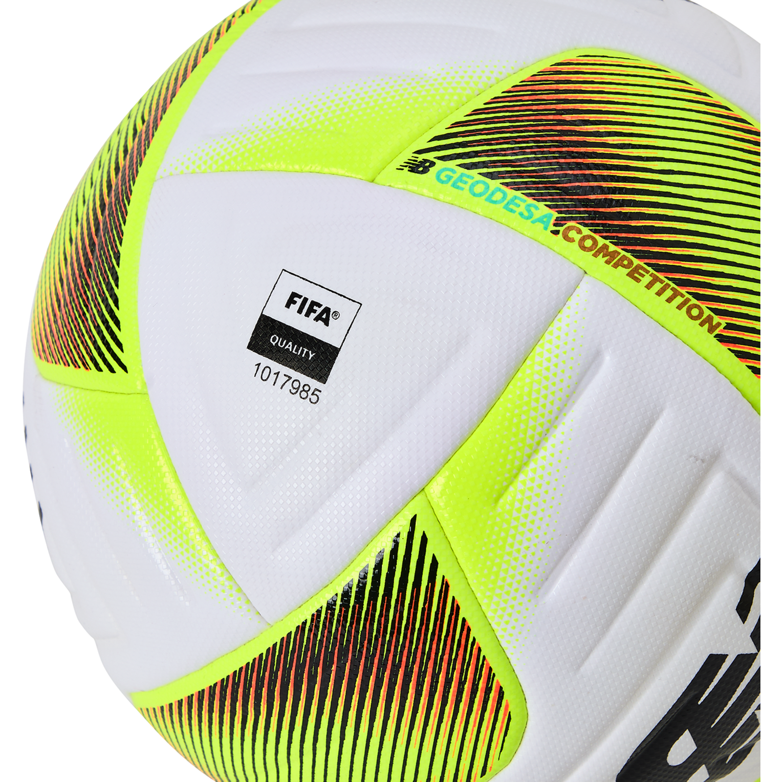 New Balance Geodesa Competition Football - FIFA Quality - Size 5 in WEISS