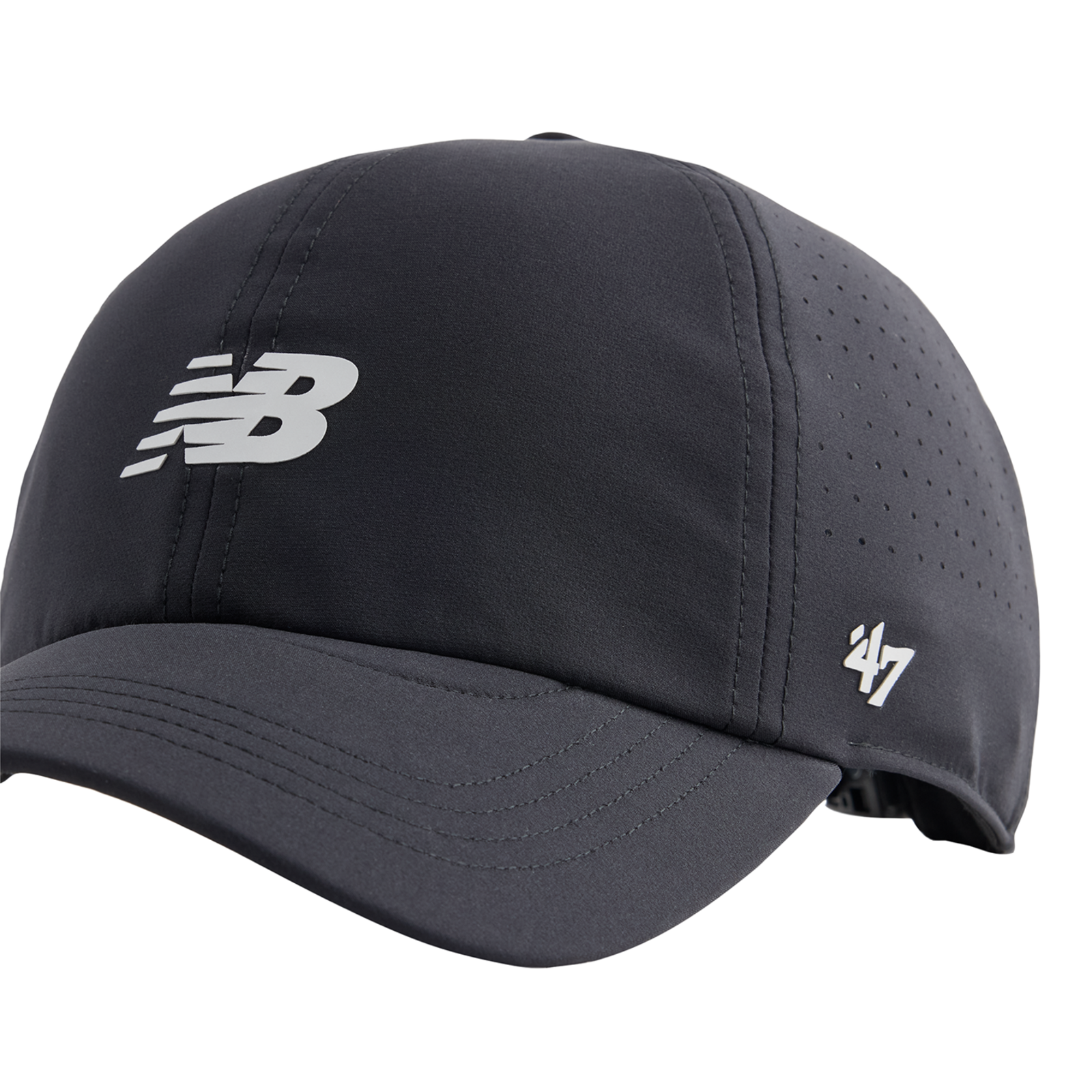 New Balance '47 Clean Up Ultimate Run Hat in SCHWARZ