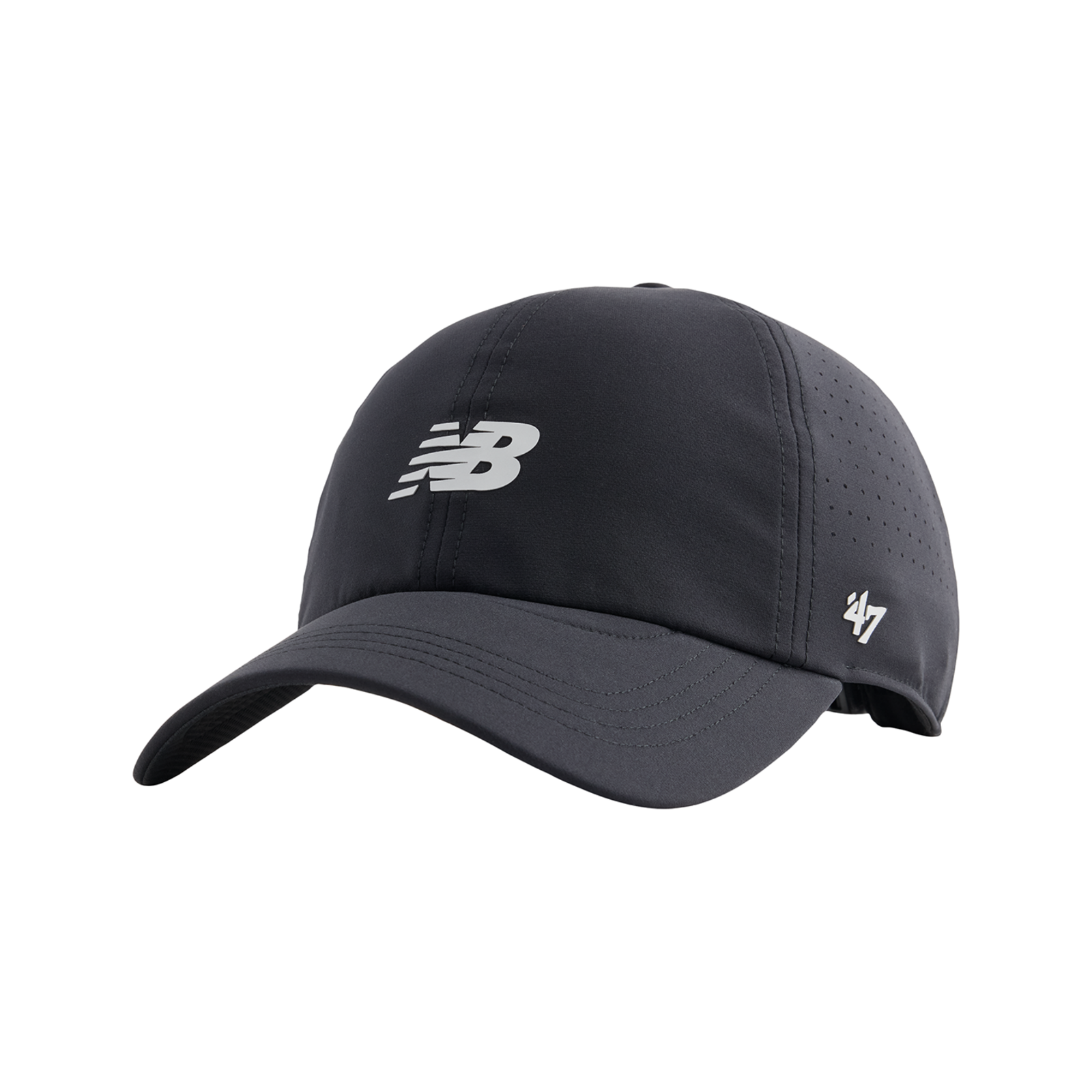 New Balance '47 Clean Up Ultimate Run Hat in SCHWARZ