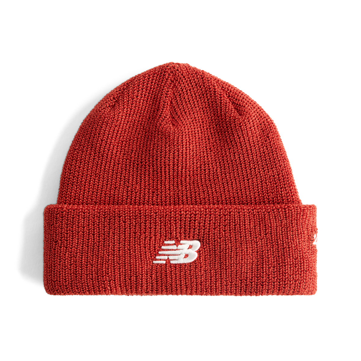 New Balance '47 Cuff Knit Hat in ROT