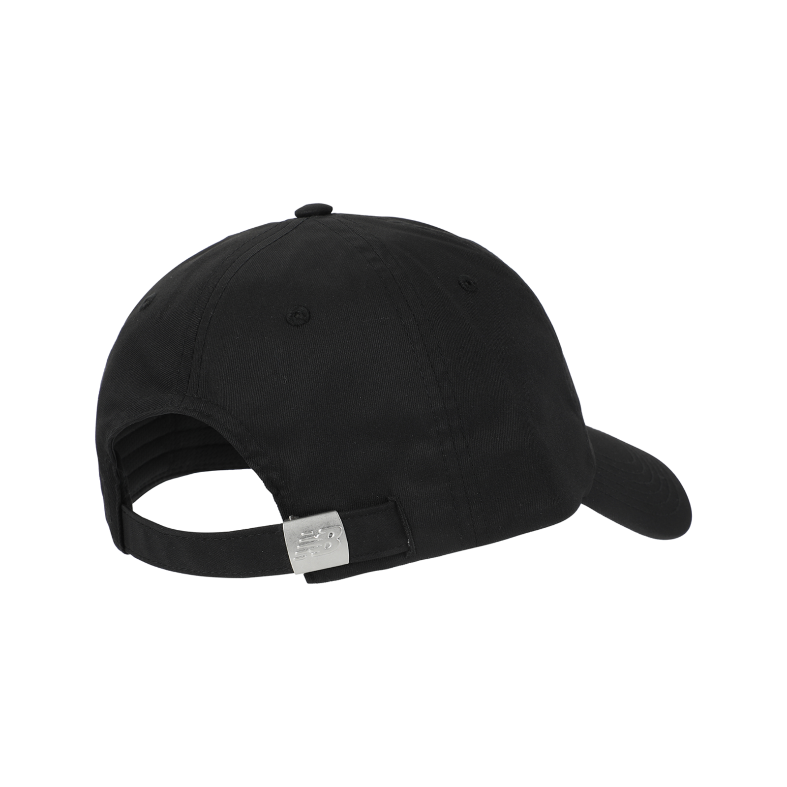 New Balance Women's 6 Panel Linear Logo Hat in SCHWARZ