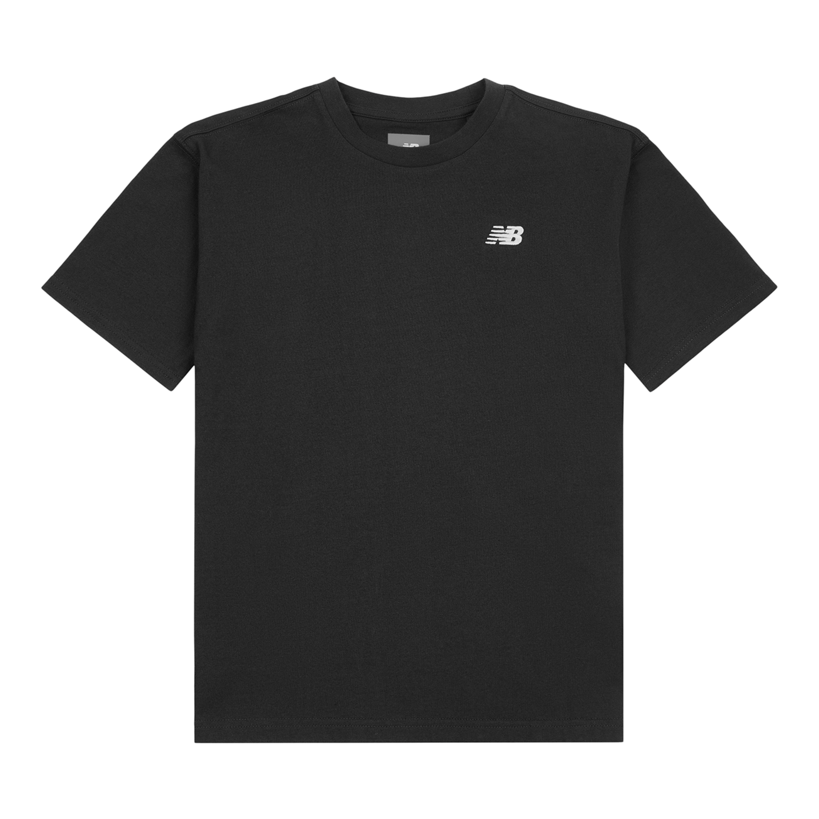 New Balance B New Balance Jersey Small Logo Tee in SCHWARZ