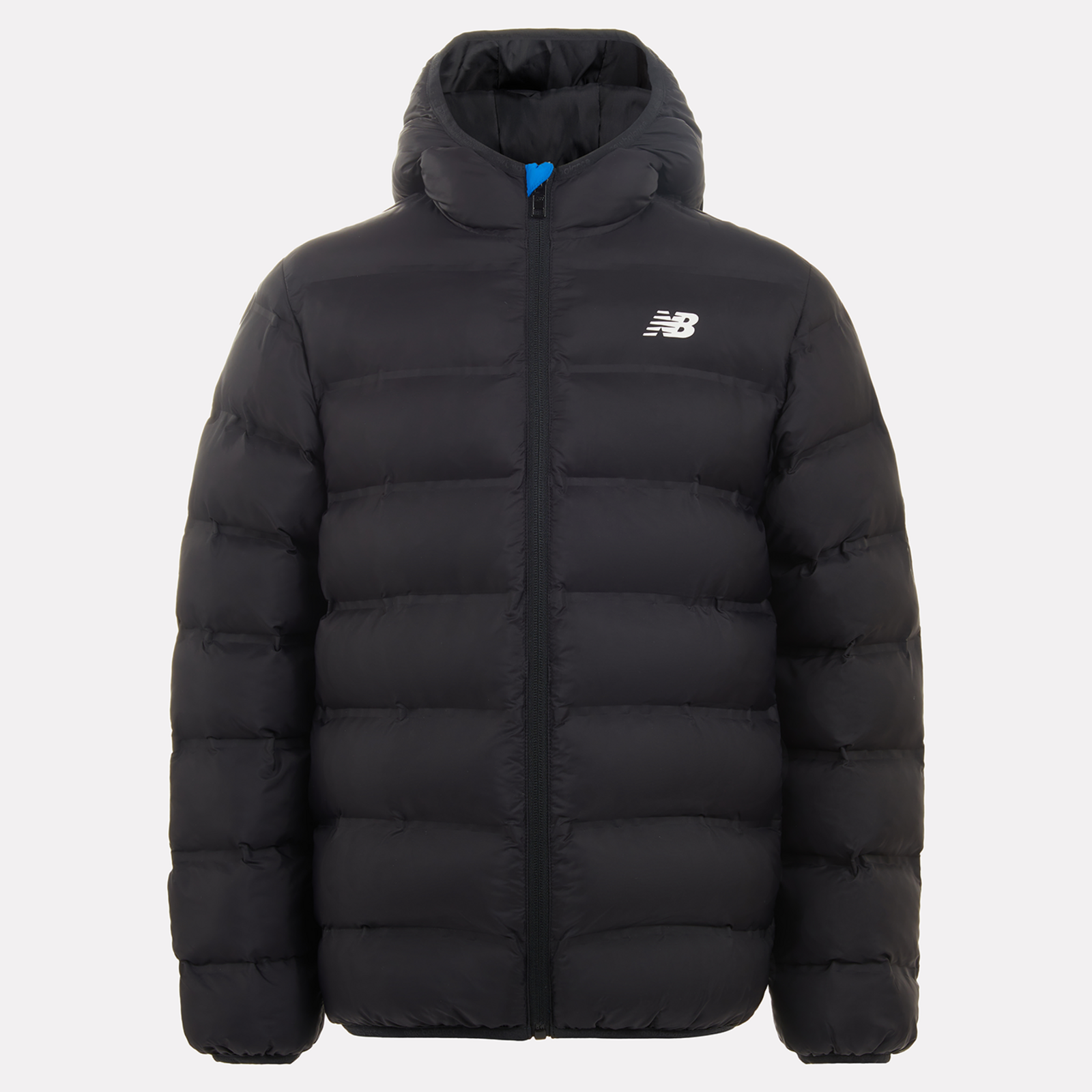 New Balance B NB Bond Quilted Jacket in SCHWARZ