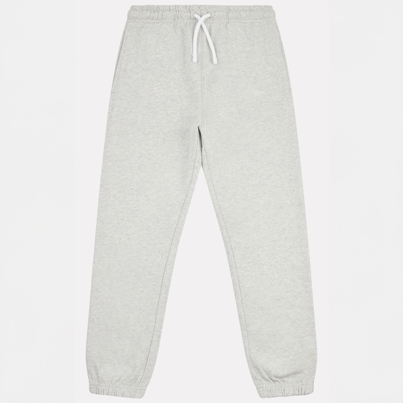 New Balance B New Balance French Terry Small Logo Jogger in GRAU