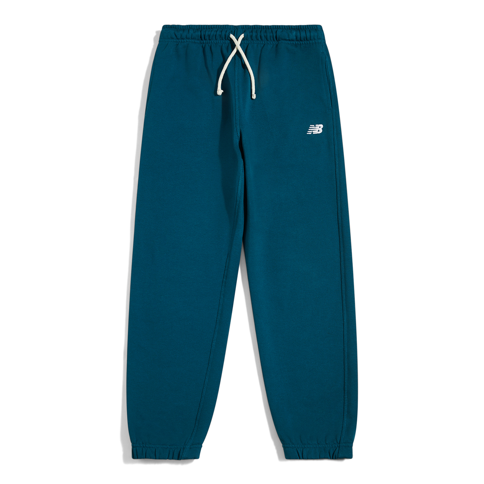 New Balance B New Balance French Terry Small Logo Jogger in BLAU