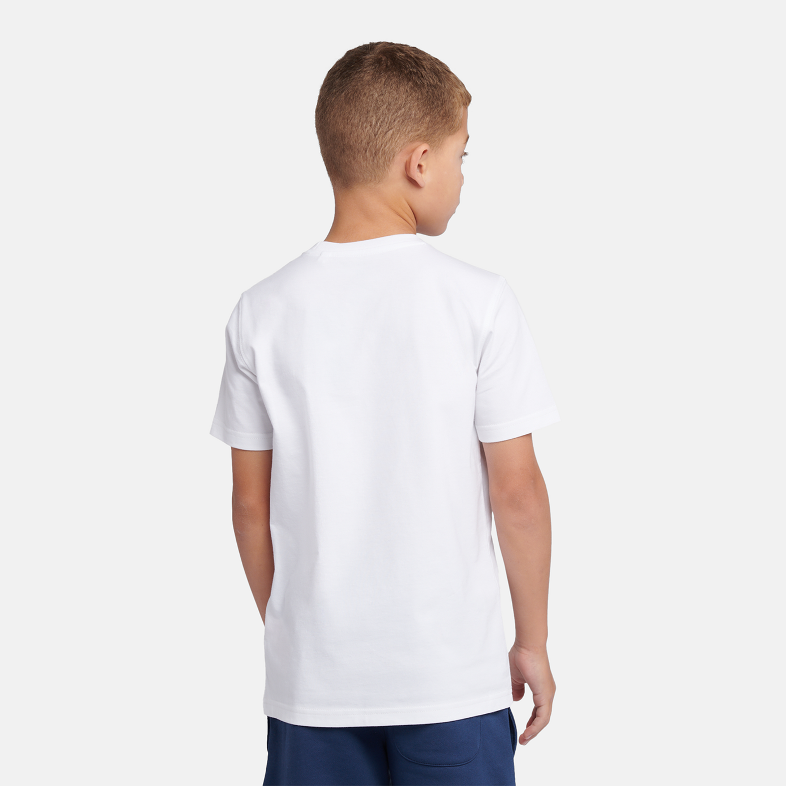 New Balance B NEW BALANCE JERSEY STACKED LOGO TEE in