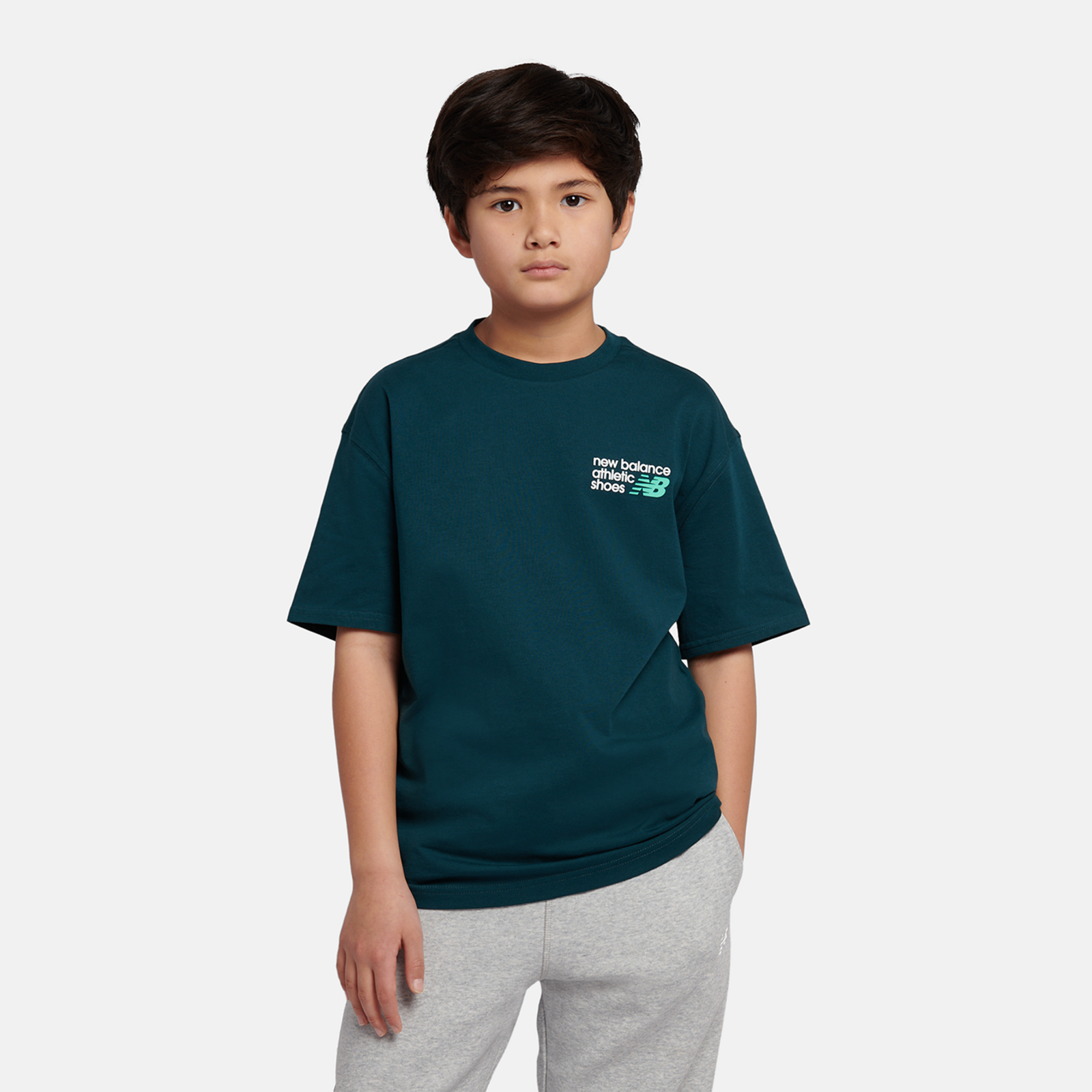 New Balance B NB Athletics Relaxed Premium Graphic Tee in