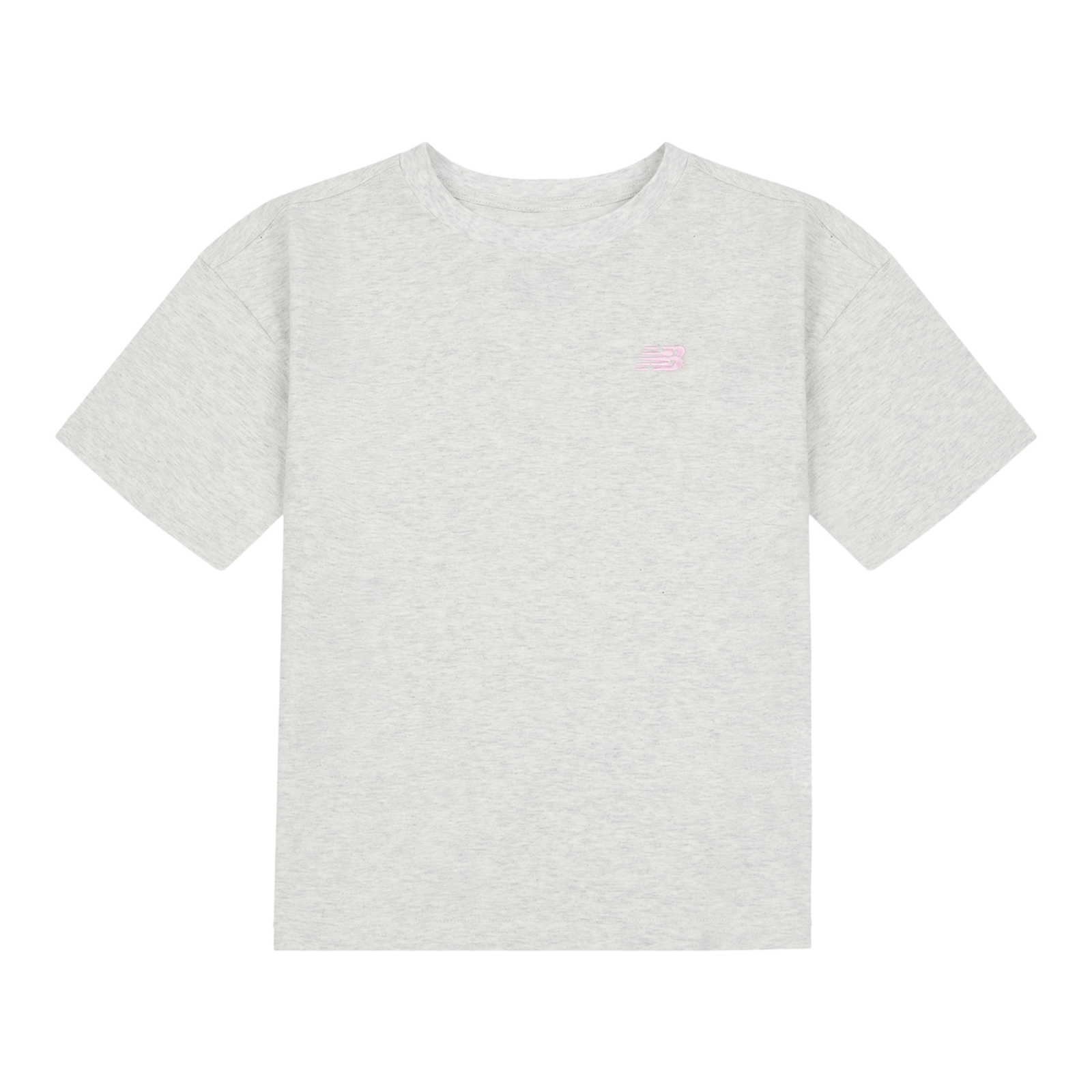 New Balance G New Balance Jersey Small Logo Tee in GRAU