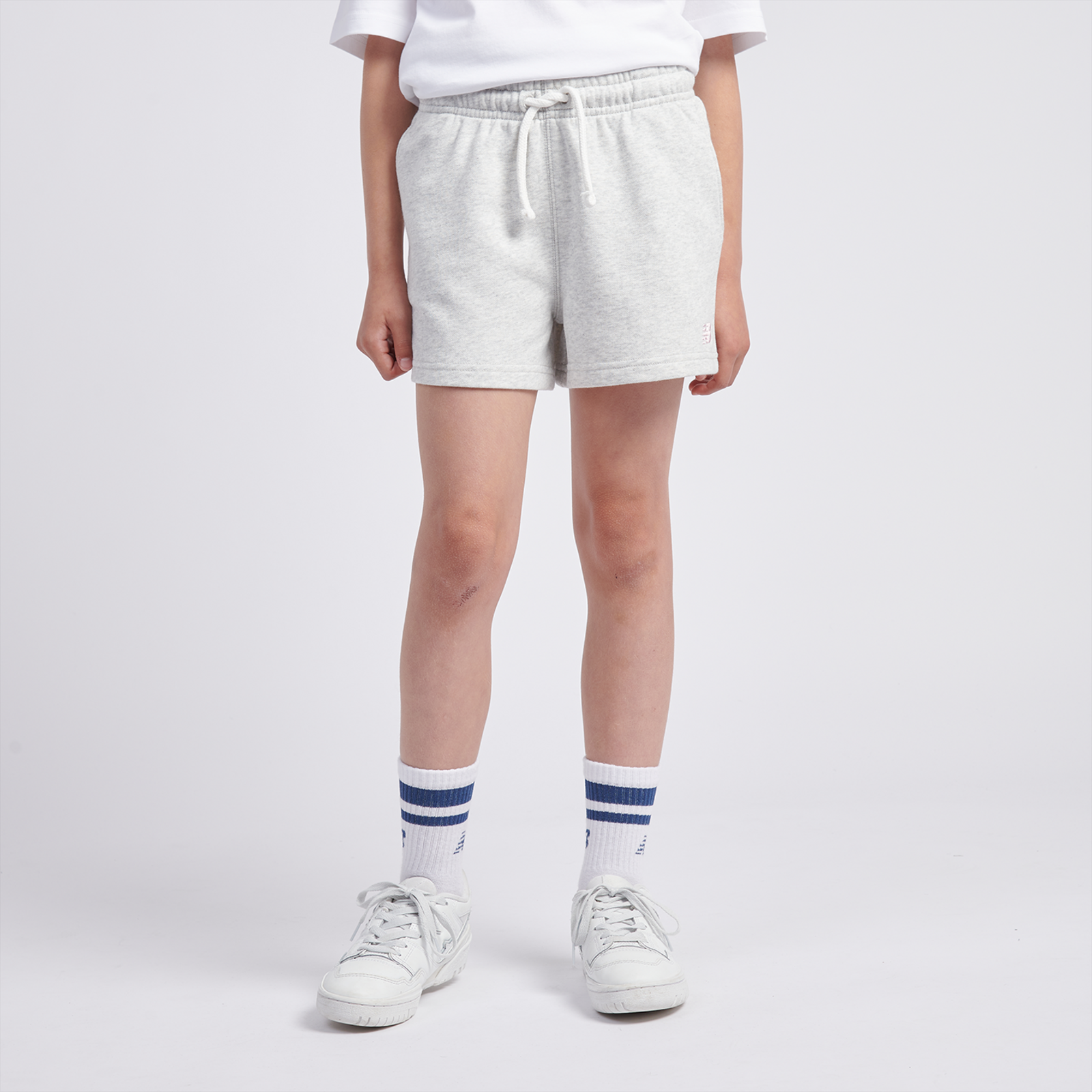 New Balance G New Balance French Terry Small Logo Short in