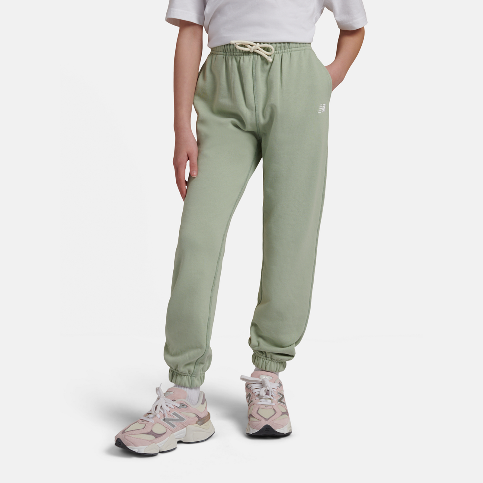 New Balance G New Balance French Terry Small Logo Jogger in