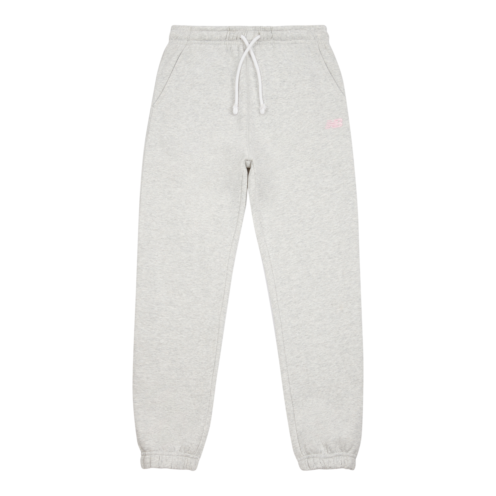 New Balance G New Balance French Terry Small Logo Jogger in GRAU