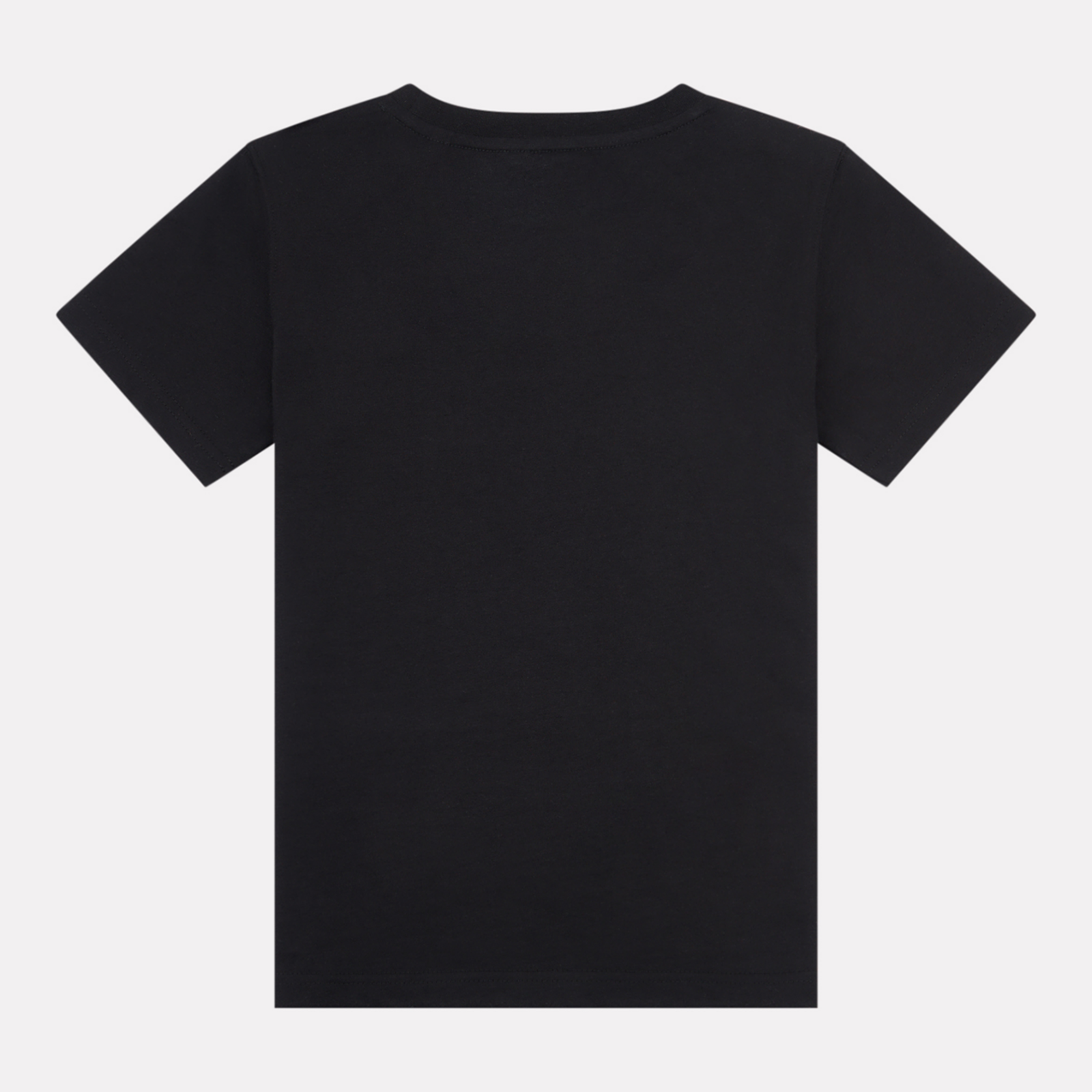New Balance G NEW BALANCE JERSEY STACKED LOGO TEE in SCHWARZ