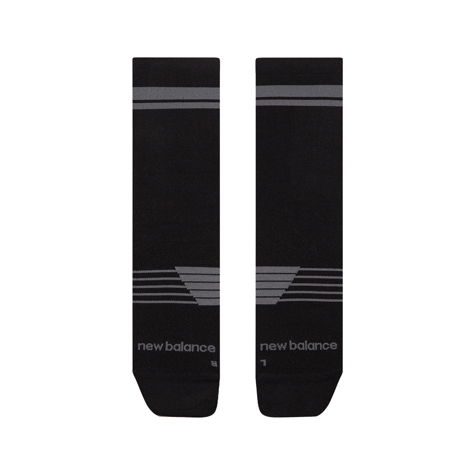 New Balance Pro Run Crew Socks 1 Pair in SCHWARZ