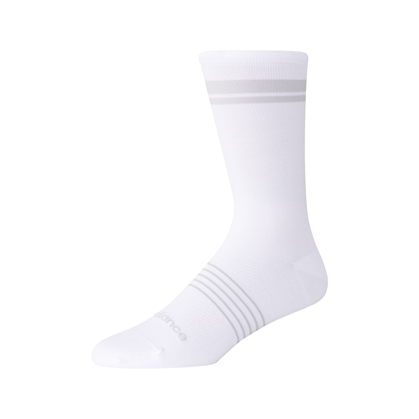 New Balance Pro Run Crew Socks 1 Pair in WEISS