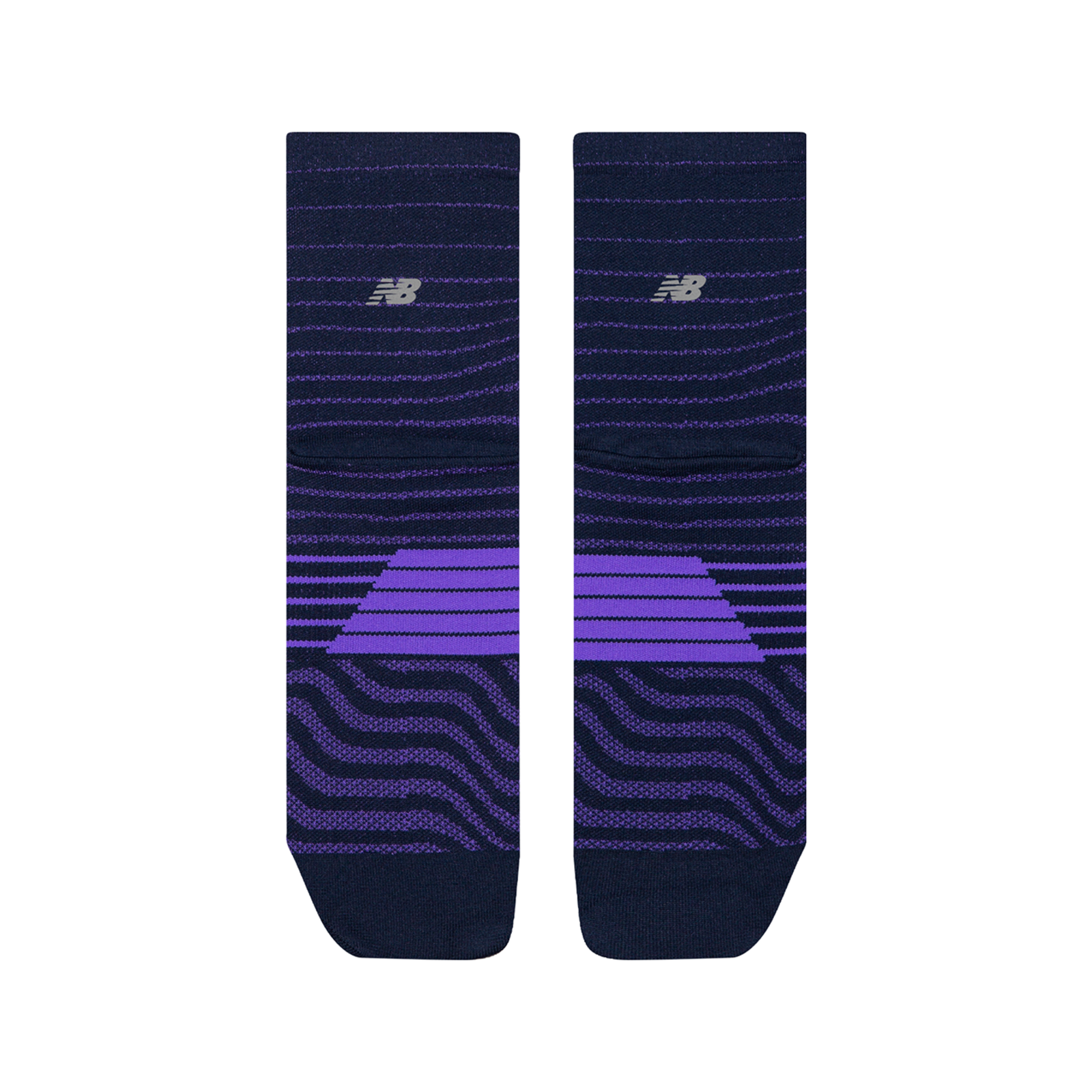 New Balance Pro Run Quarter Socks 1 Pair in VIOLETT