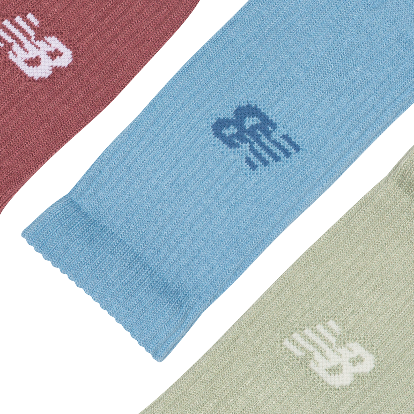 New Balance Active Crew Socks 3 Pack in MEHRFARBIG