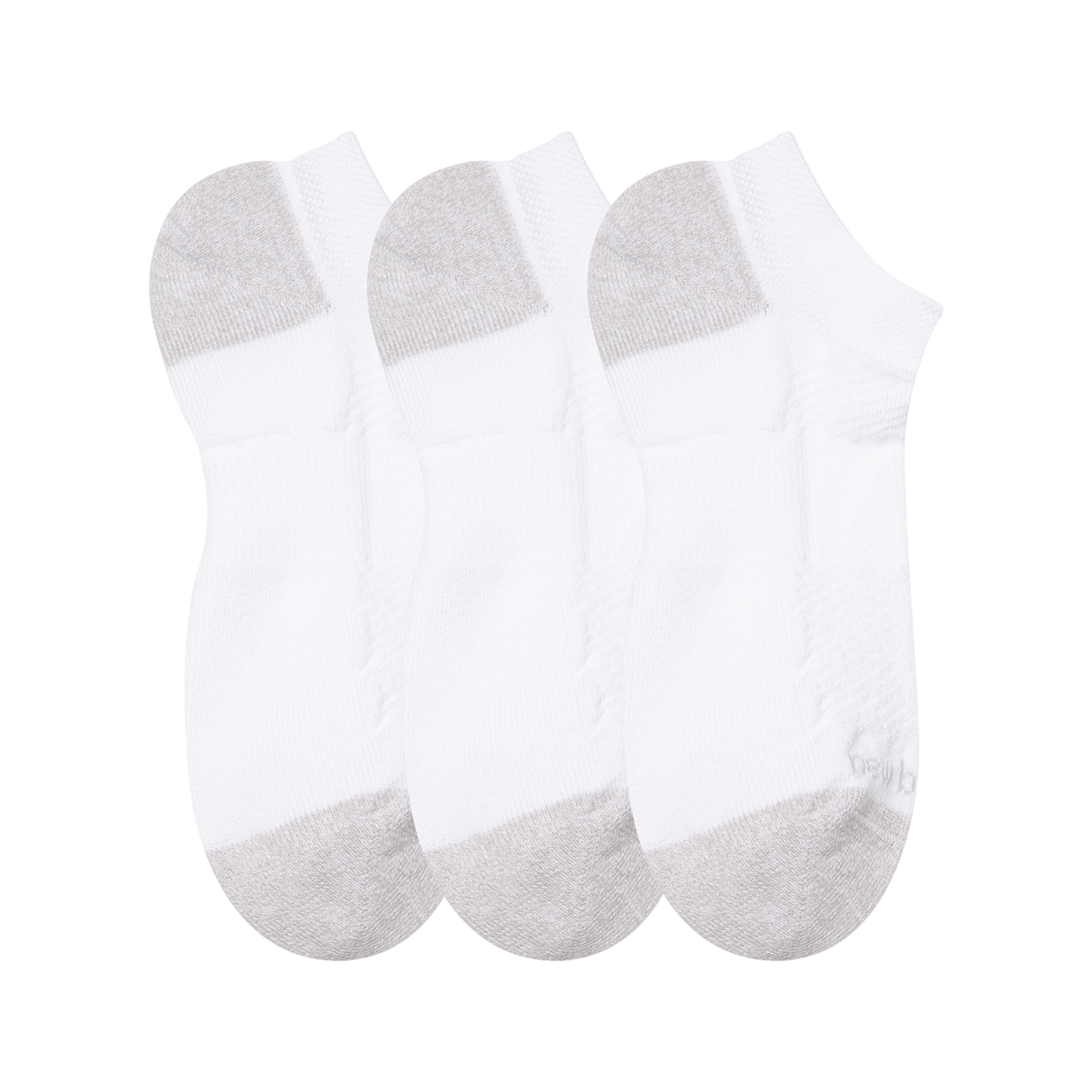 New Balance Active No Show Socks 3 Pack in WEISS