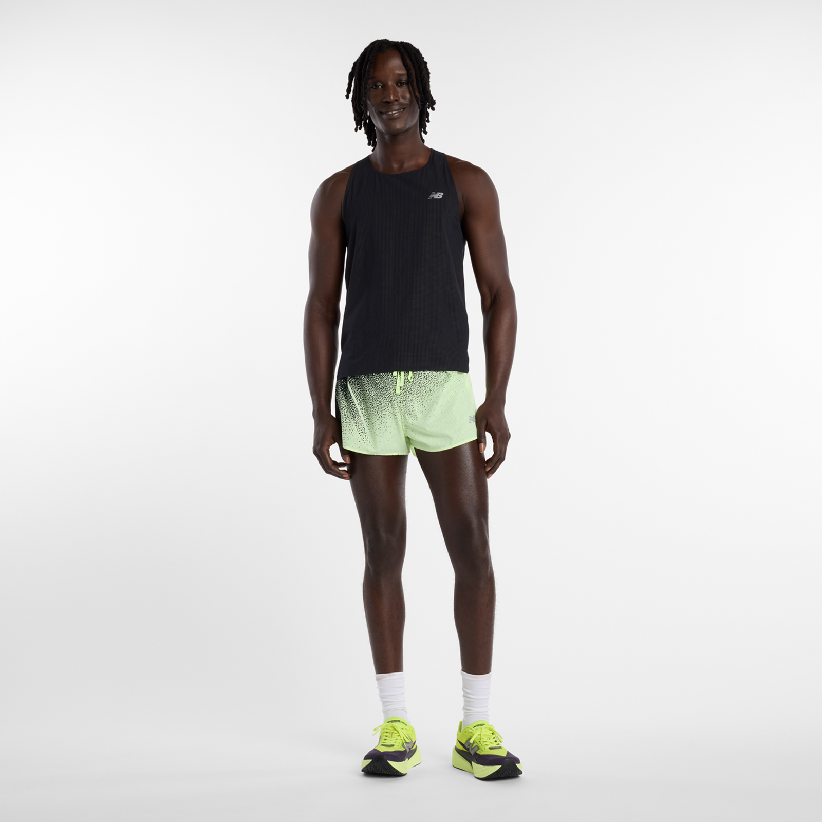 New Balance RC Ultra Light Printed Short 3" in