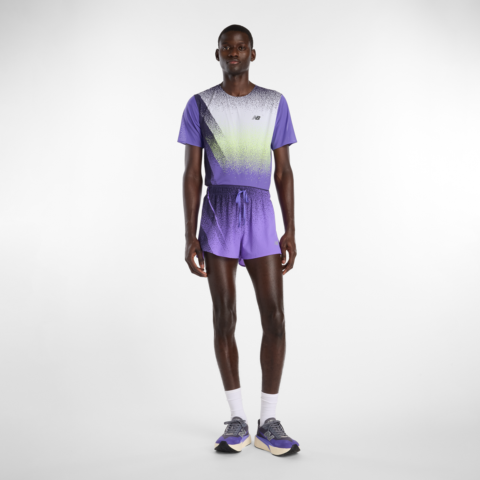 New Balance RC Ultra Light Printed Short 3" in