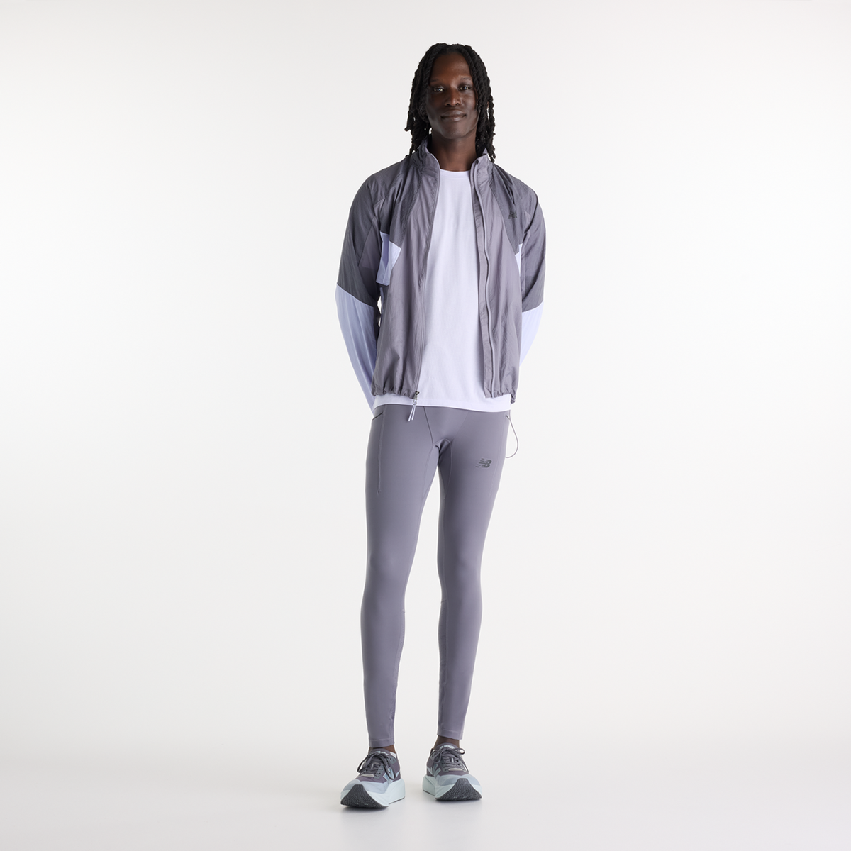 New Balance Reflective RC Heat Tight 28" in GRAU