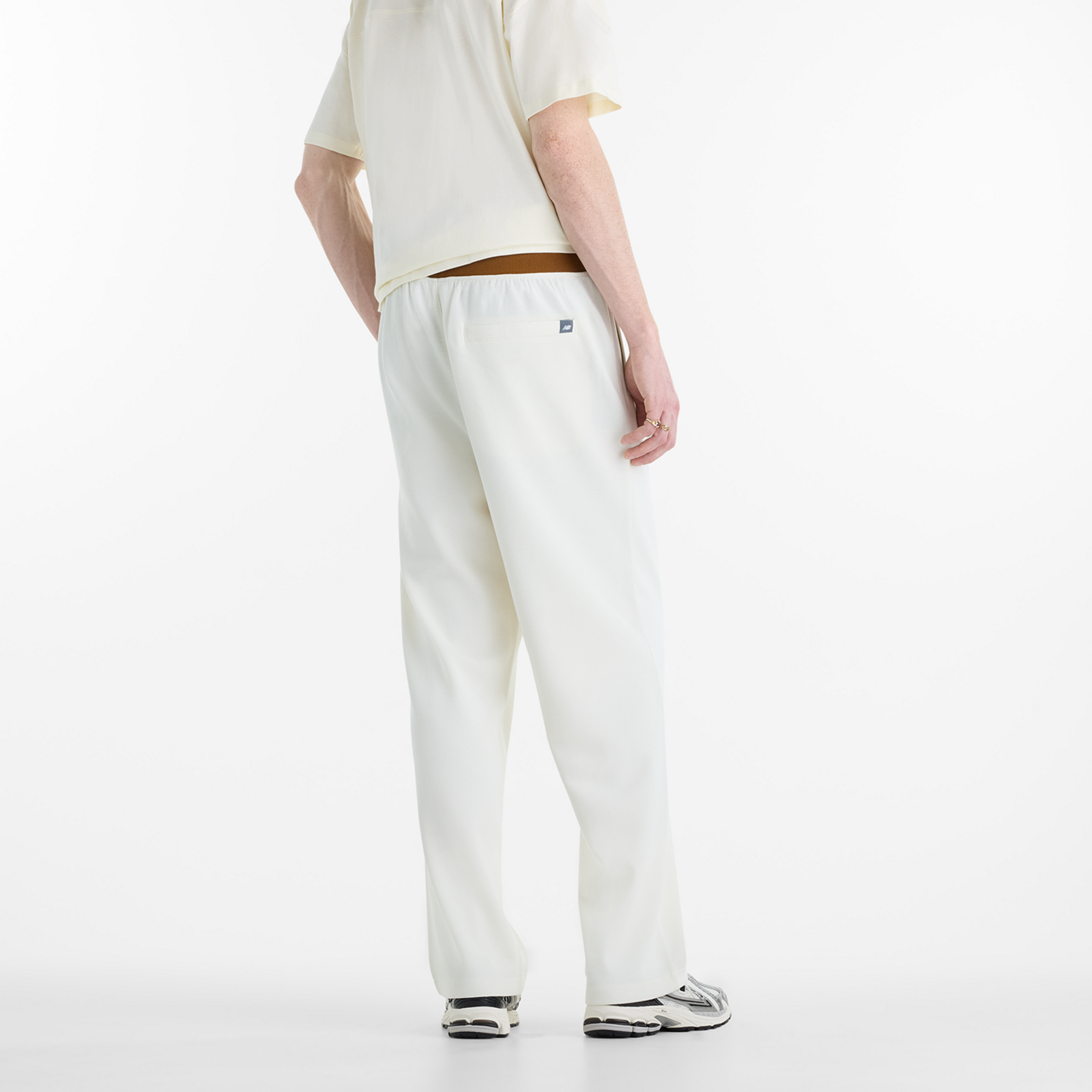 New Balance Sport Legacy Pique Pant in BEIGE