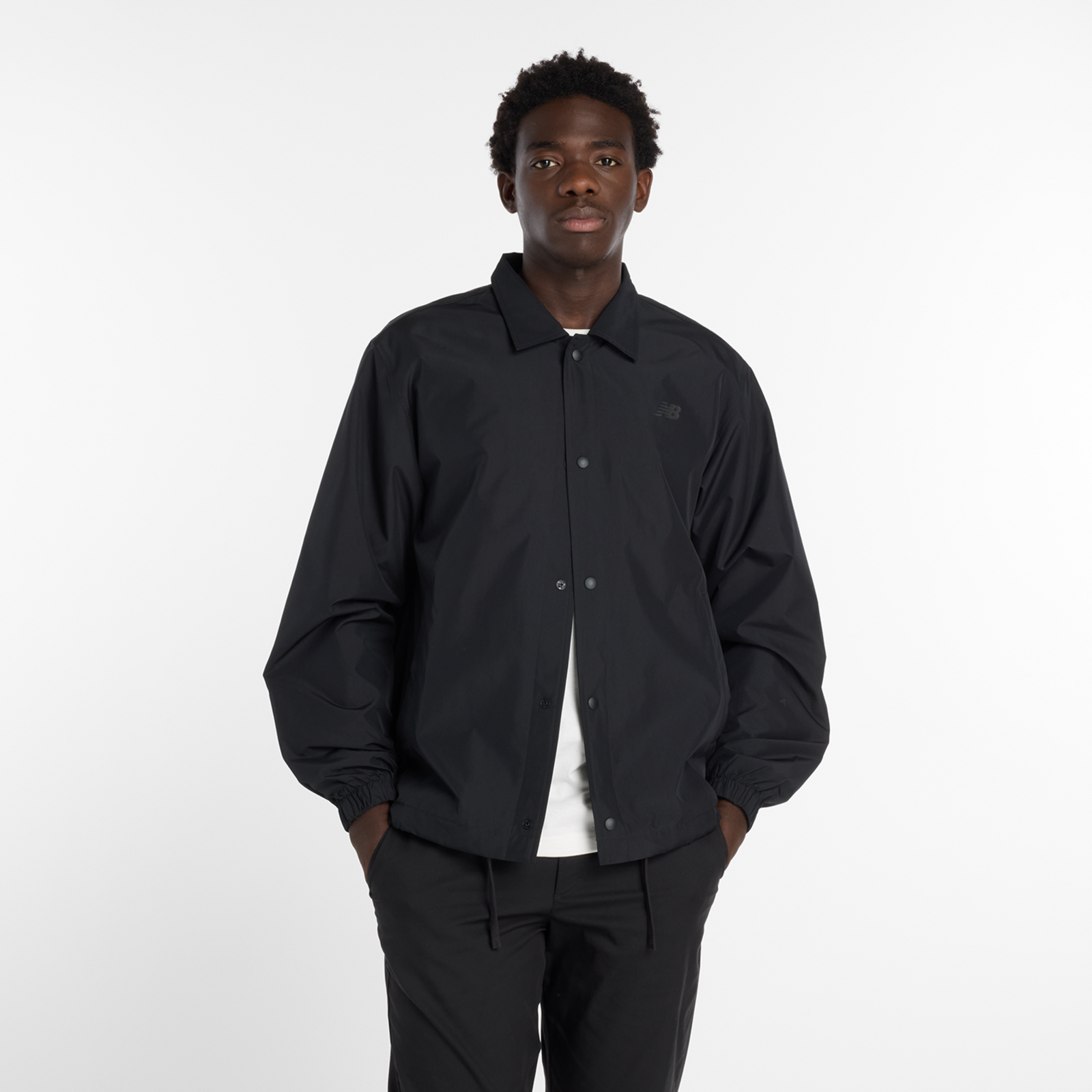 New Balance Lightweight Coaches Jacket in
