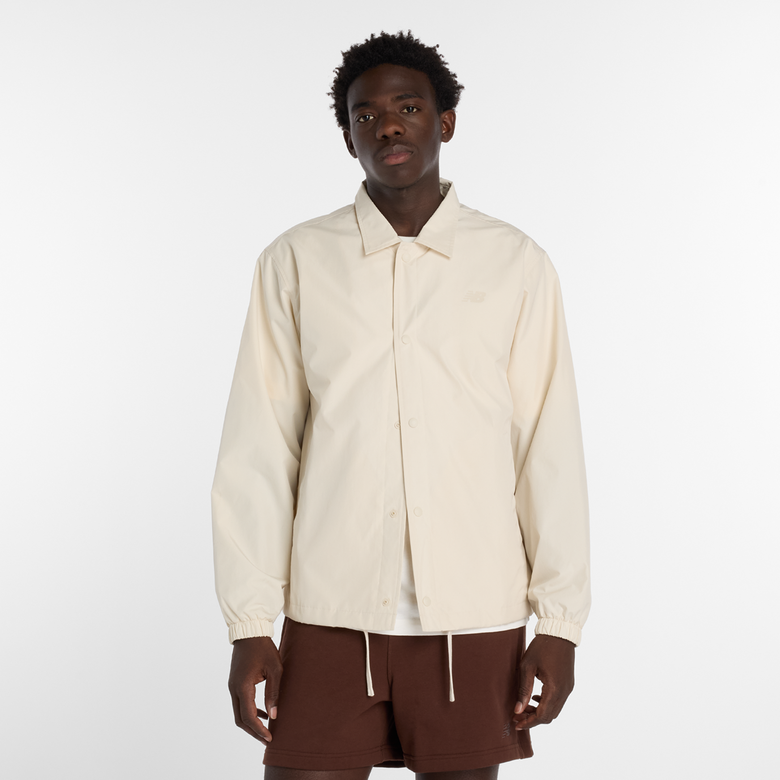 New Balance Lightweight Coaches Jacket in