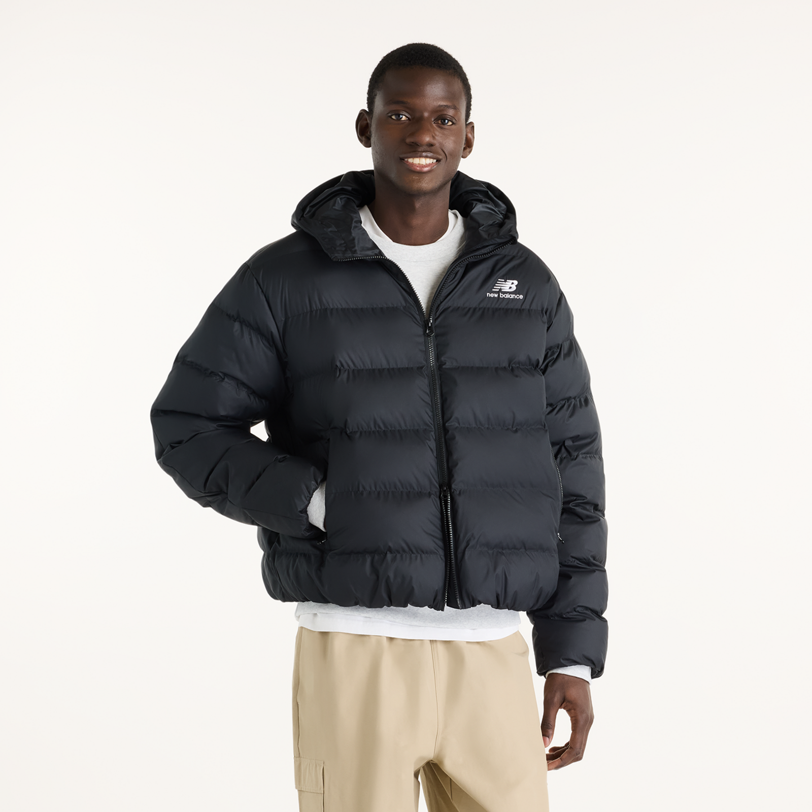 New Balance Boston Puffer Jacket in