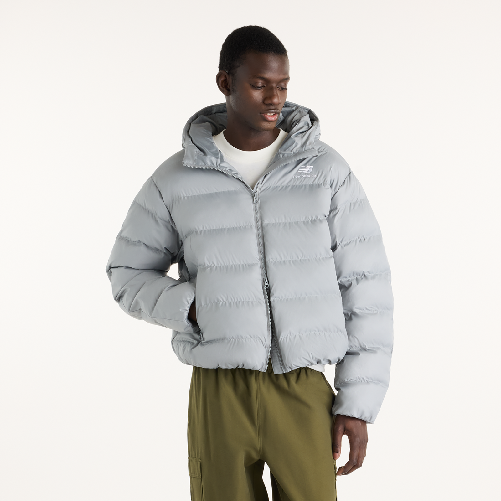New Balance Boston Puffer Jacket in