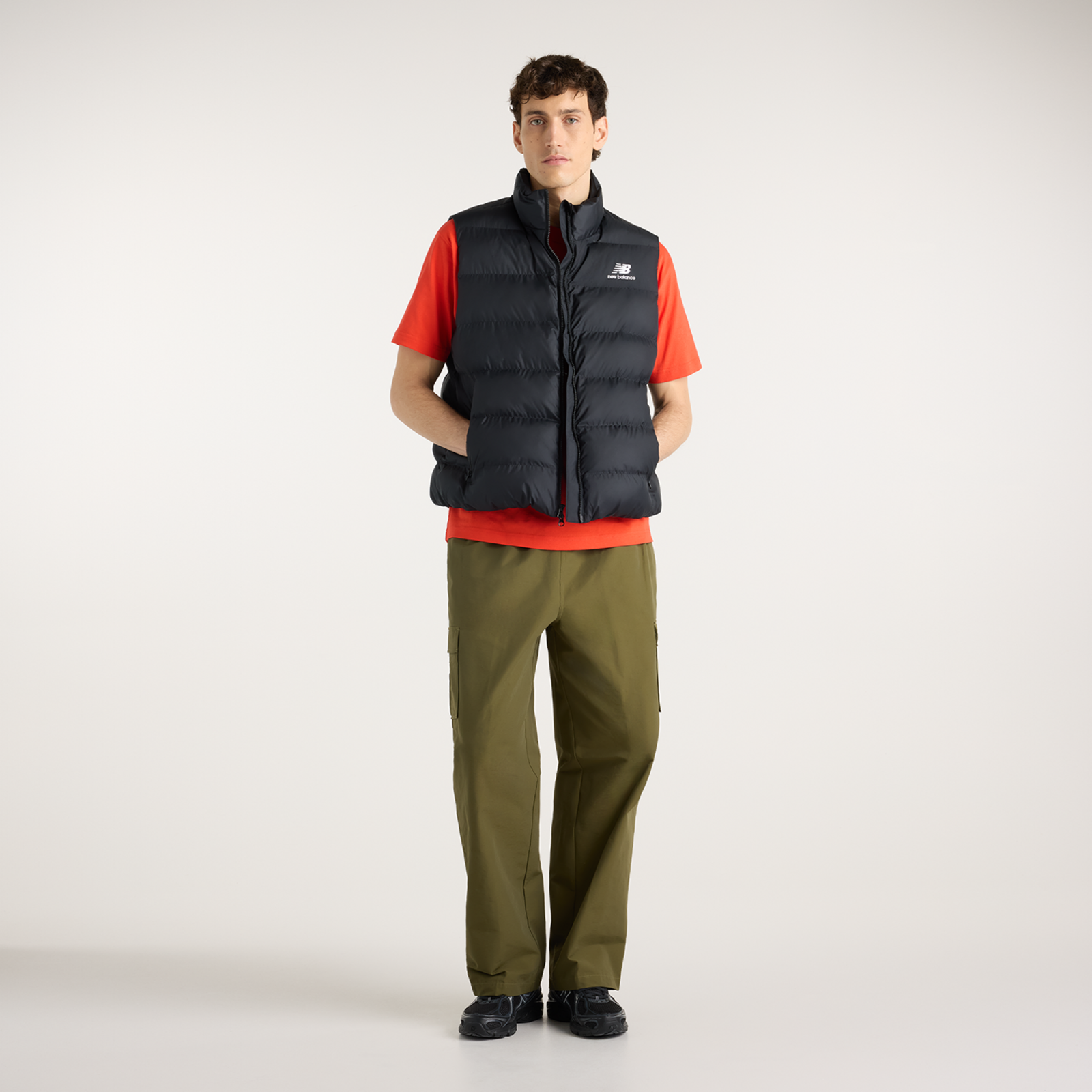 New Balance Boston Puffer Vest in