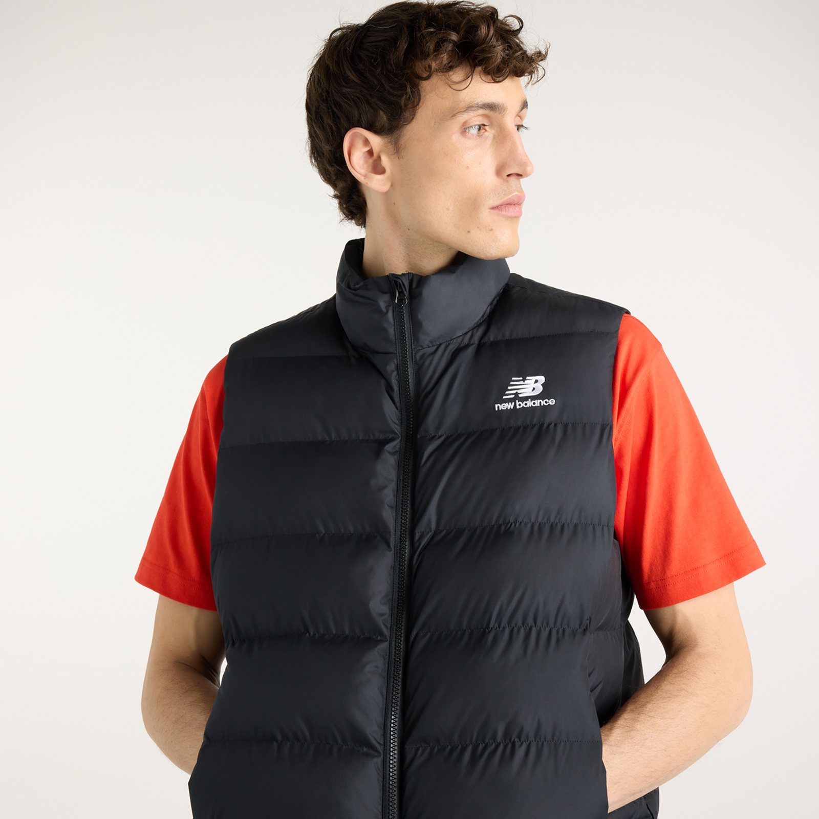 New Balance Boston Puffer Vest in