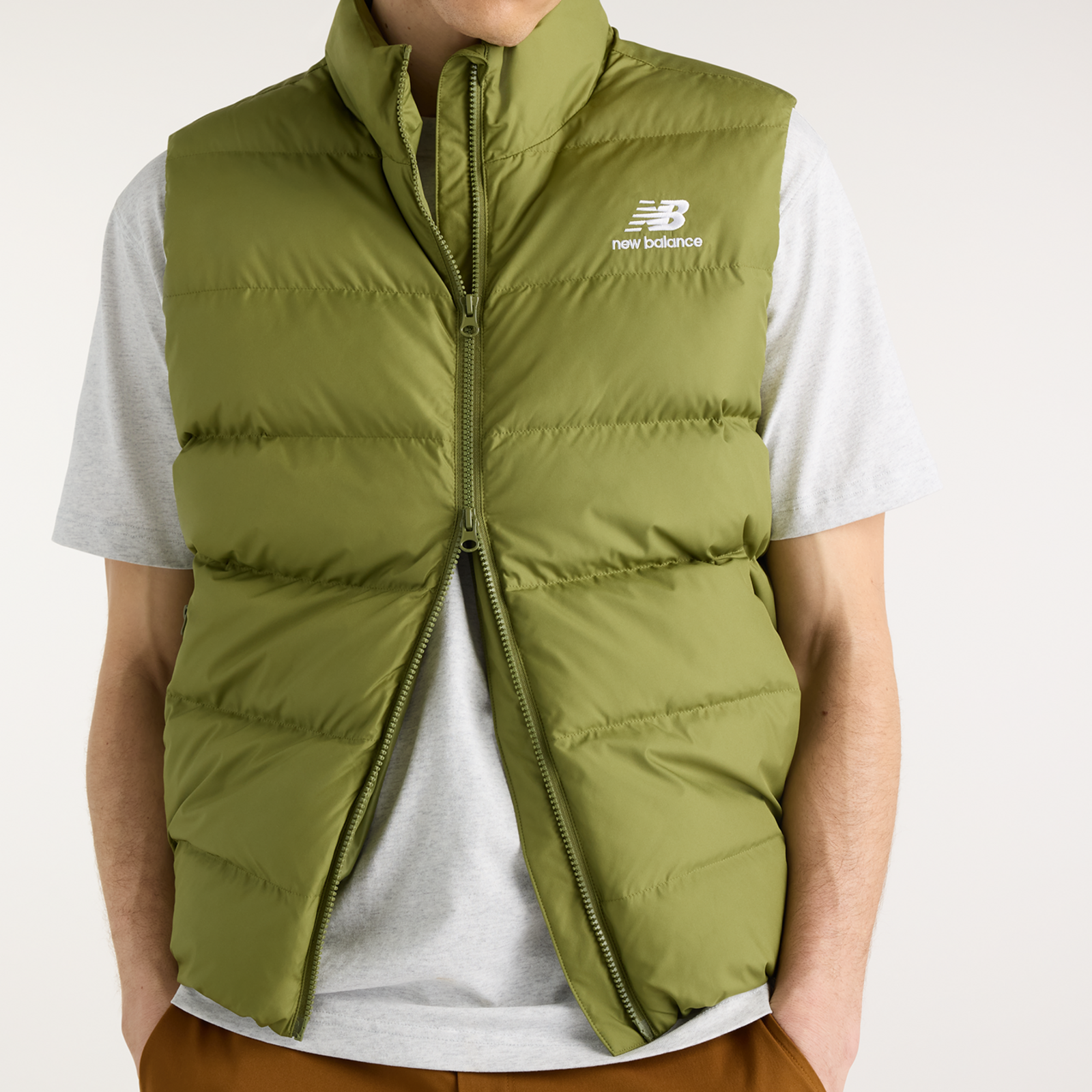 New Balance Boston Puffer Vest in