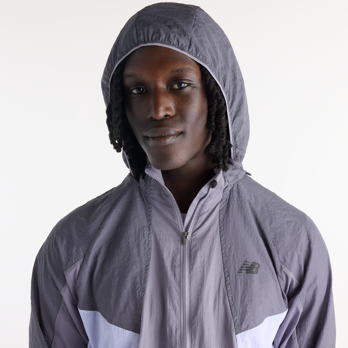 New Balance Reflective RC Jacket in GRAU