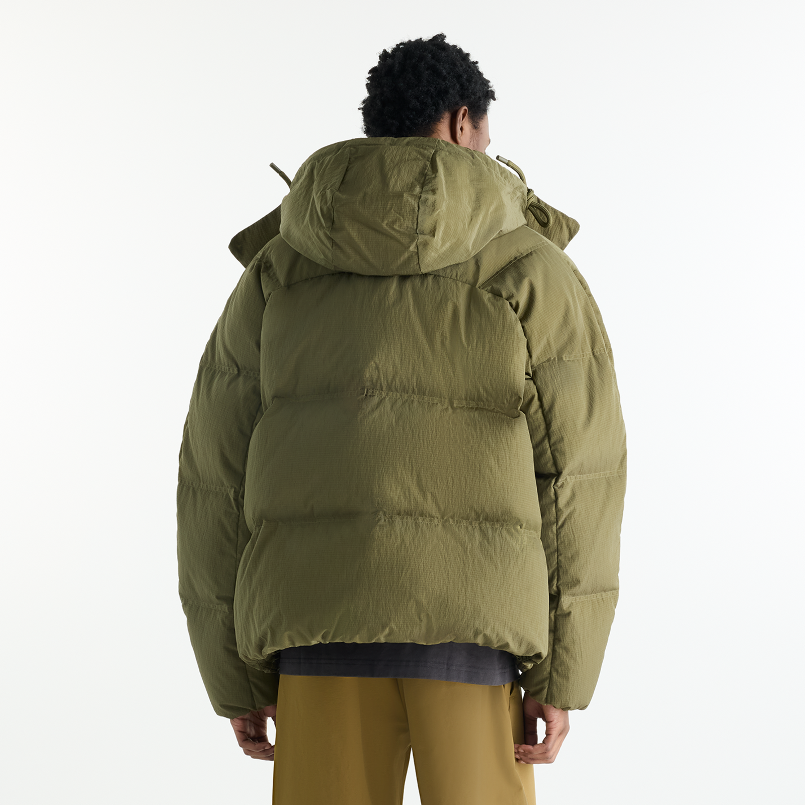 New Balance Premium Puffer Jacket in GRÜN