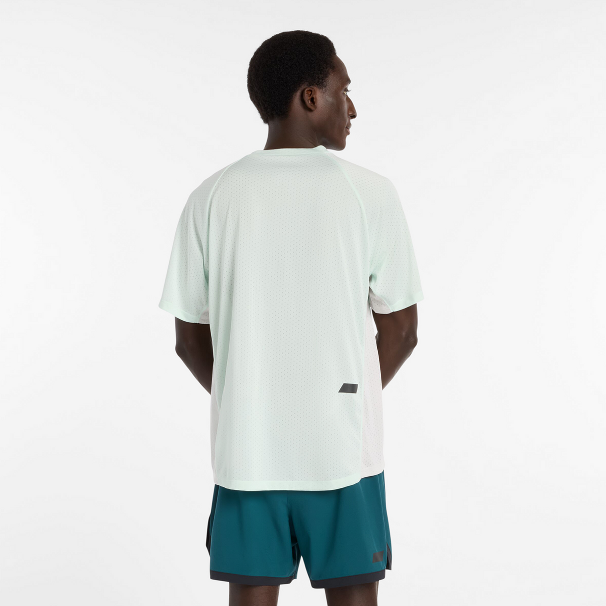 New Balance Viz-Tech Run T-Shirt in BLAU