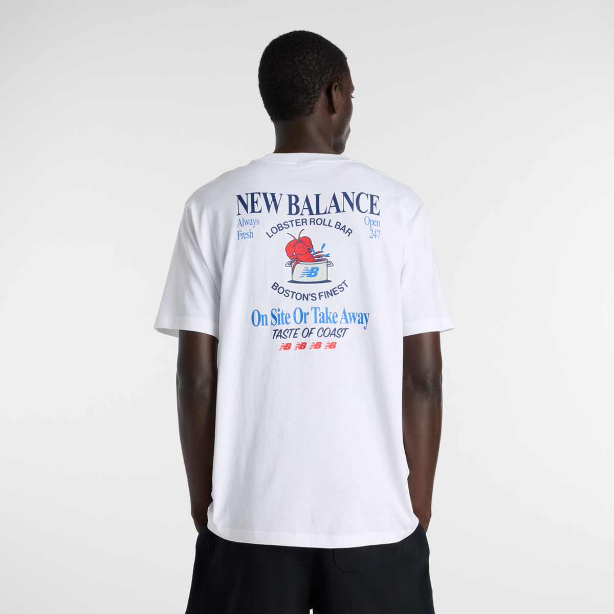 New Balance Lobster Roll T-Shirt in WEISS
