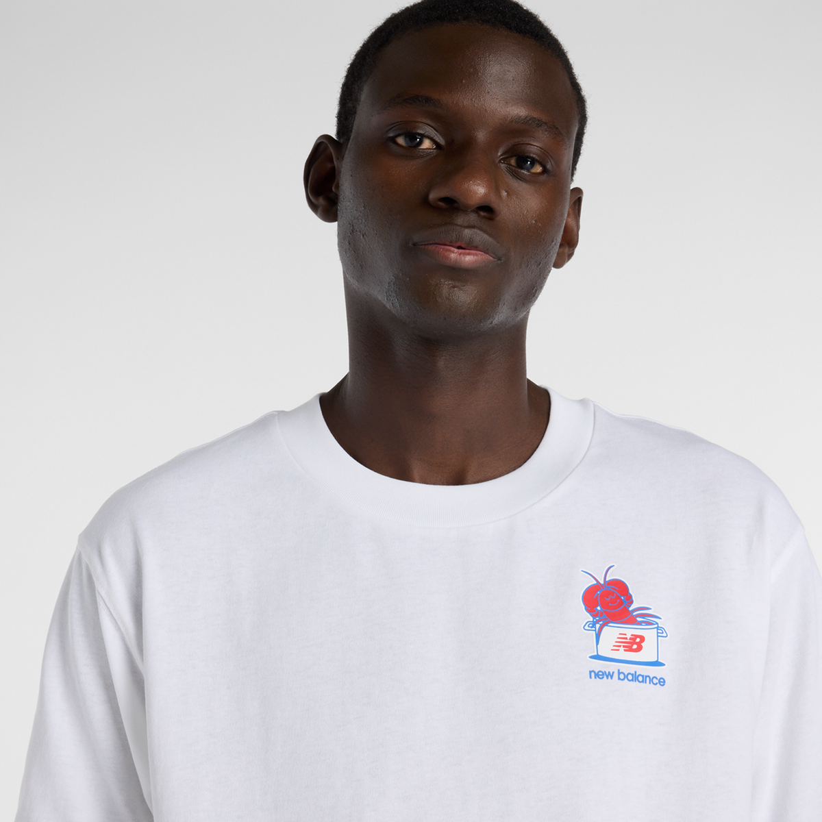 New Balance Lobster Roll T-Shirt in WEISS