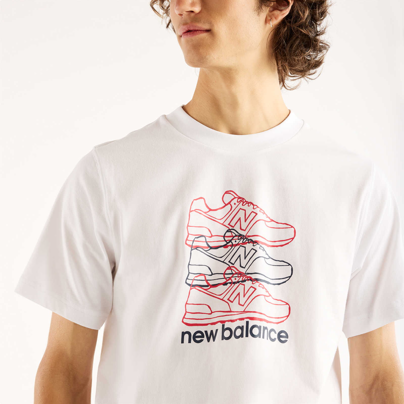 New Balance Layered 574 Relaxed T-Shirt in