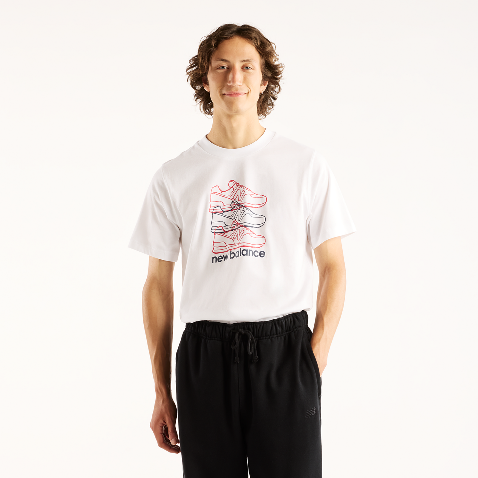 New Balance Layered 574 Relaxed T-Shirt in