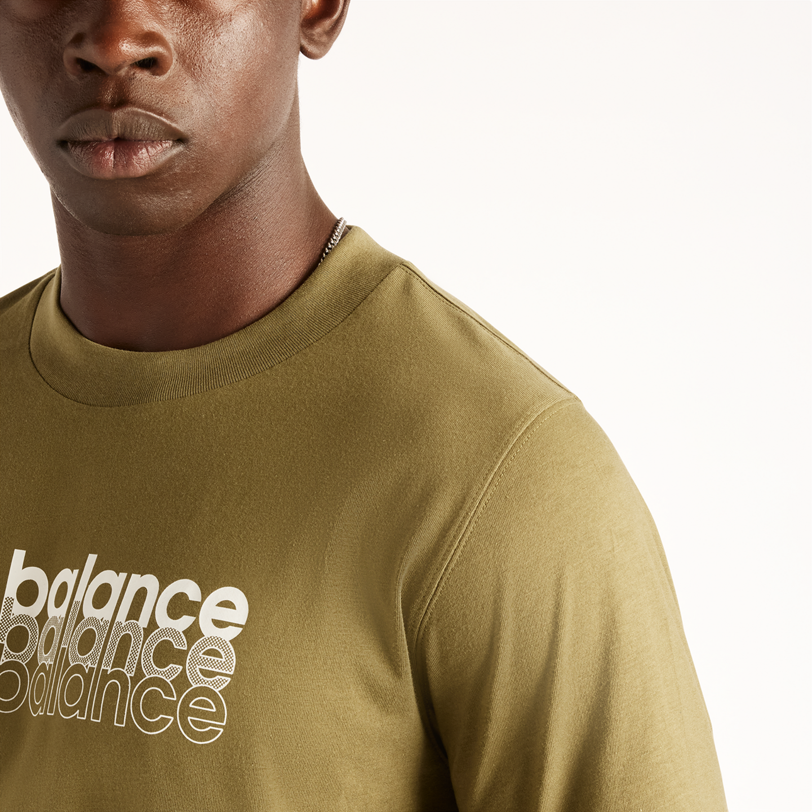 New Balance Layered Brand Read Relaxed T-Shirt in