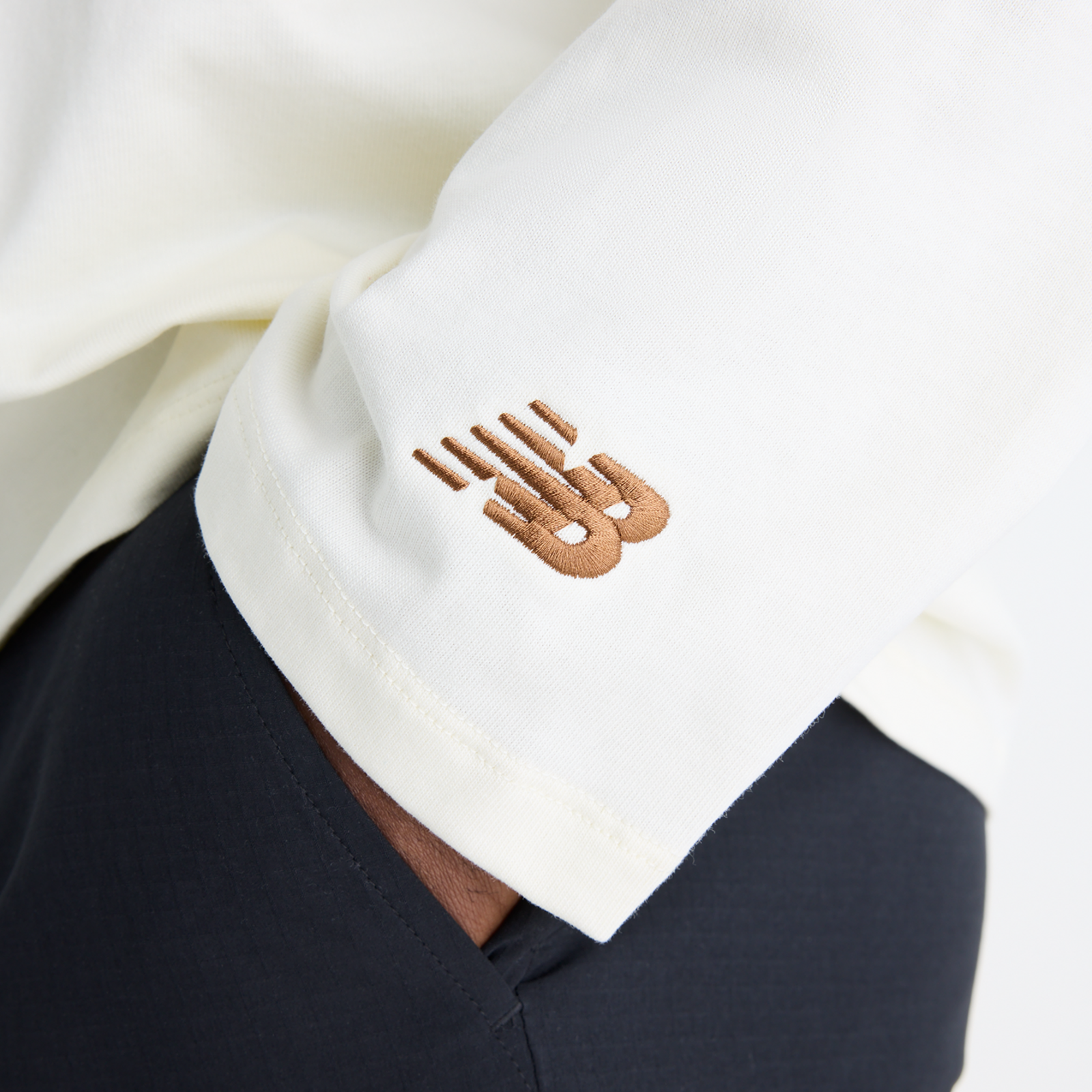 New Balance Sport Legacy Rugby Shirt in BEIGE