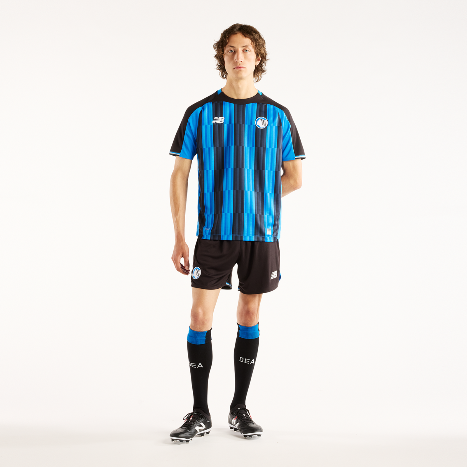 New Balance Atalanta Bergamo Home SS Jersey 26/27 in BLAU