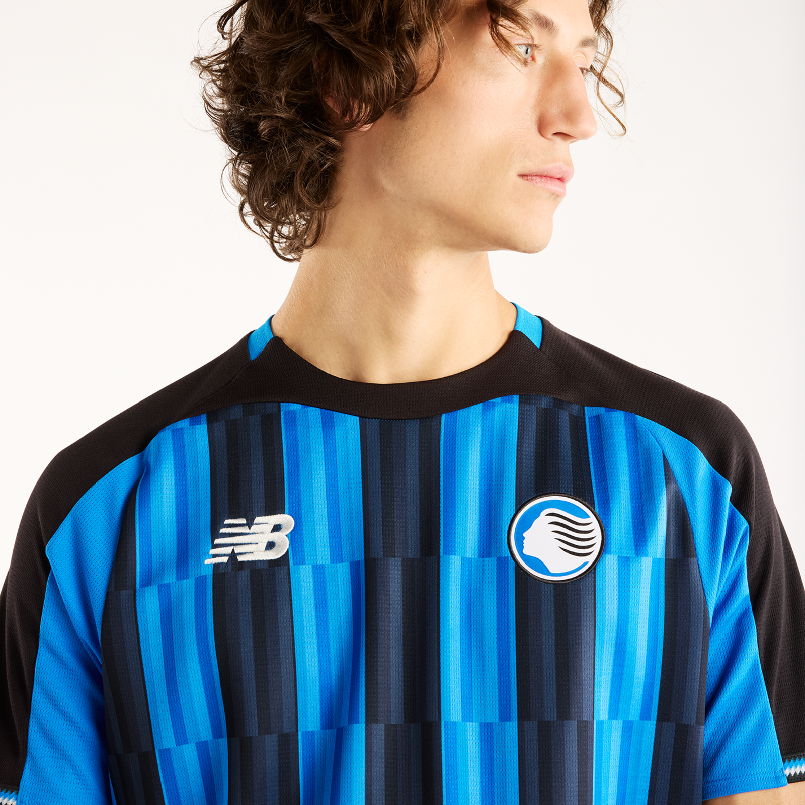 New Balance Atalanta Bergamo Home SS Jersey 26/27 in BLAU