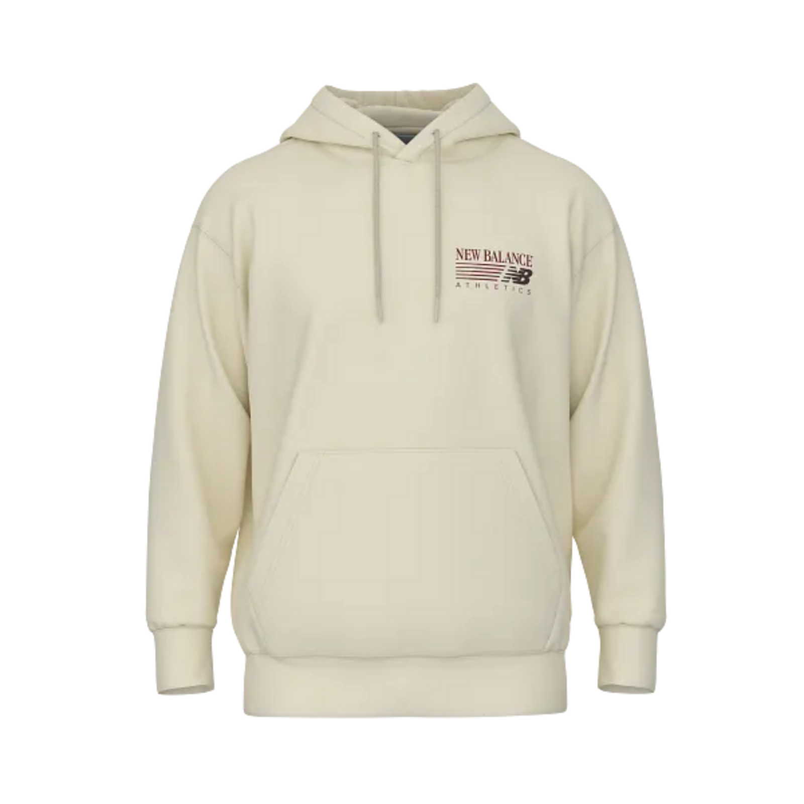 New Balance Reimagined Fleece Hoodie in BEIGE