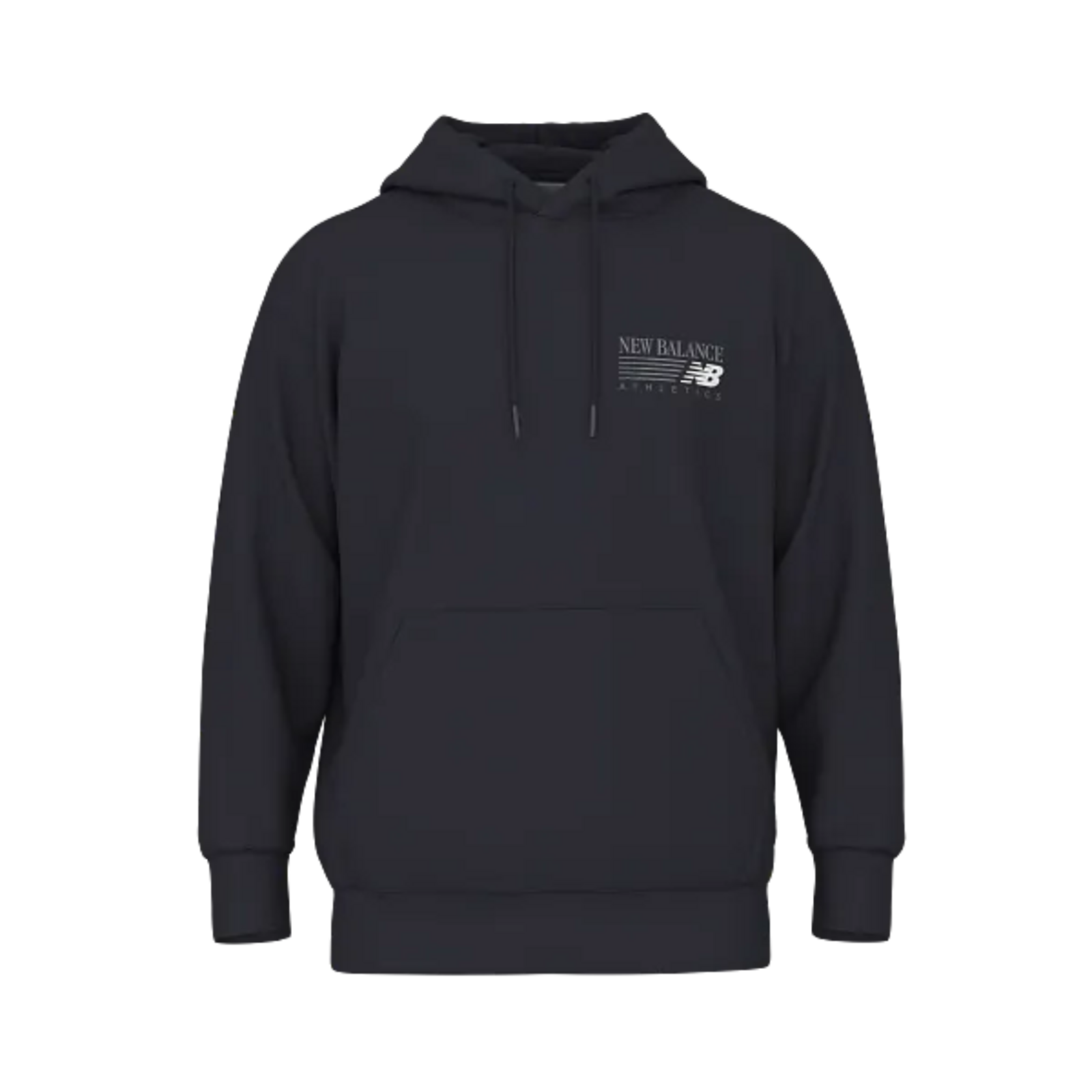 New Balance Reimagined Fleece Hoodie in SCHWARZ