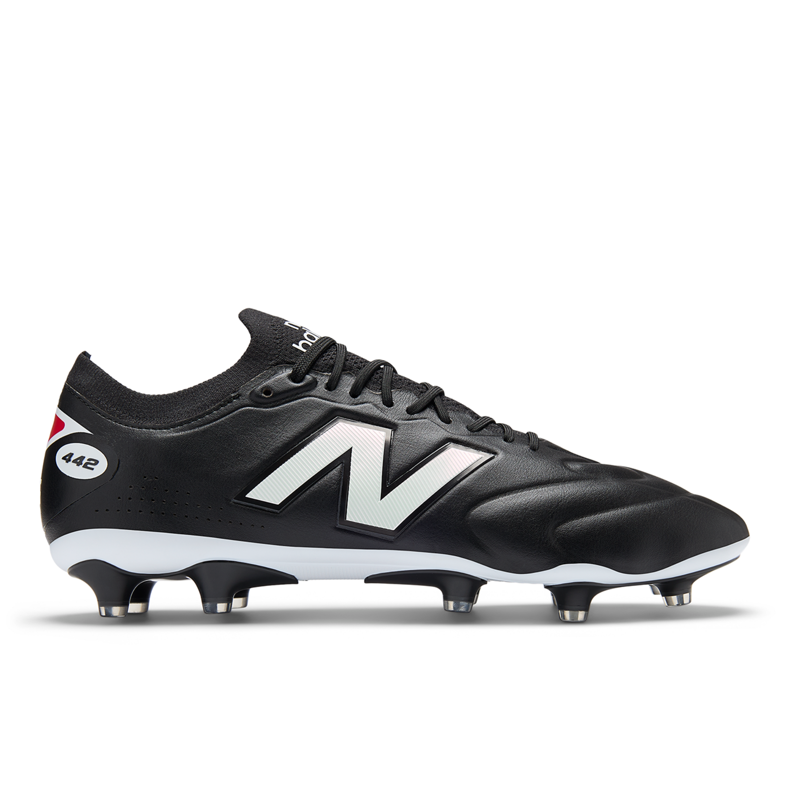New Balance M 442 Elite Knit FG v3 Nockenschuhe in SCHWARZ