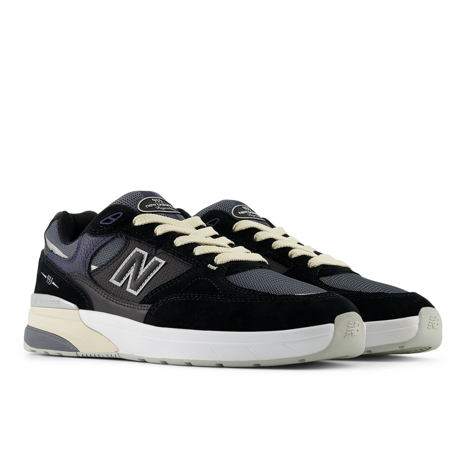 New Balance M Numeric 933 Andrew Reynolds Skateboardschuhe in SCHWARZ